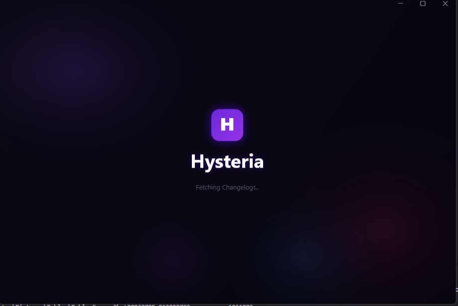 Hysteria Editor